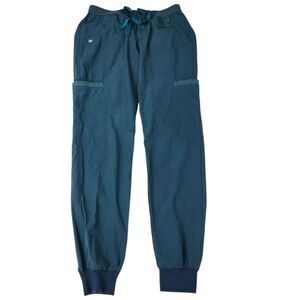 Figs Scrub Joggers Mens XS Caribbean Blue Green Hidmo Fionlite Cargo Pants Nurse